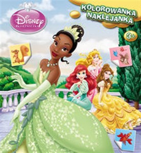 Obrazek Disney Księżniczka Kolorowanka naklejanka NS2