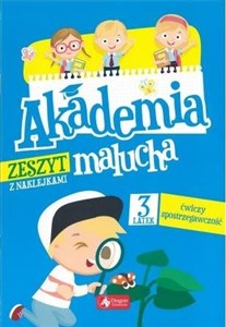 Obrazek Akademia malucha. 3-latek ćwiczy spostrzegawczość