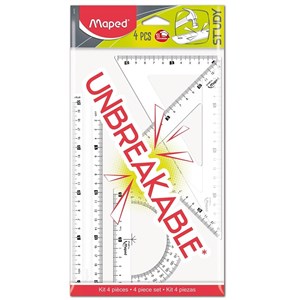 Obrazek Zestaw Study niełamliwy 4 elementy MAPED