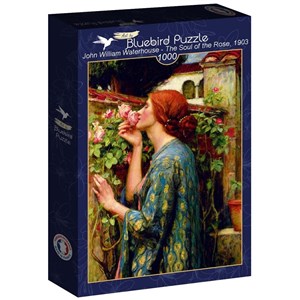 Obrazek Puzzle 1000 Waterhouse, Dusza róży