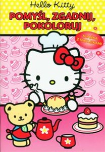 Picture of Hello Kitty Pomyśl, zgadni, pokoloruj książka z naklejkami