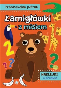 Picture of Przedszkolak potrafi Łamigłówki z misiem