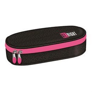 Obrazek Piórnik saszetka usztywniona Black Glitter