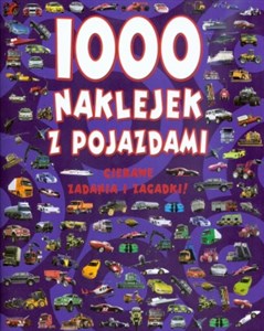 Picture of 1000 naklejek z pojazdami Ciekawe zadania i zagadki !