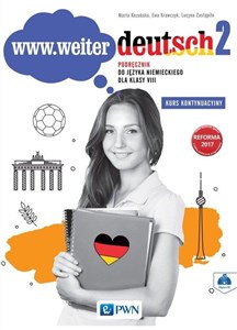 Obrazek www.weiter.deutsch 2 Podręcznik do języka niemieckiego dla klasy 8 + CD Szkoła podstawowa