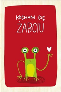 Obrazek Karnet - Kocham Cię Żabciu