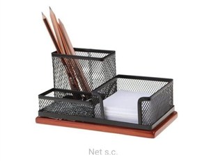 Obrazek Przybornik czarny 3A z drewnem