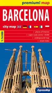Obrazek Barcelona City map 1:16 000
