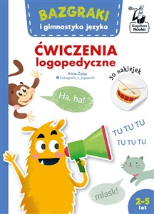 Picture of Bazgraki i gimnastyka języka Ćwiczenia logopedyczne