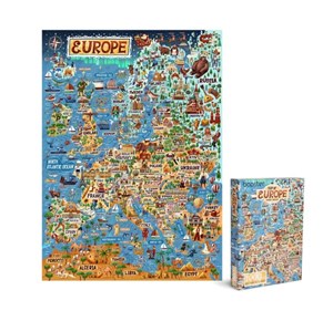 Picture of Puzzle 1000 Mapa Europy