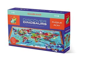 Obrazek Puzzle 100 el.- Dinozaury