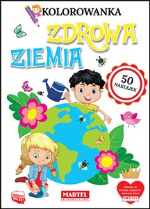 Picture of Zdrowa ziemia. Kolorowanka z naklejkami
