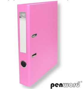 Obrazek Segregator A4 z okuciem 5cm różowy