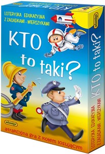 Obrazek Kto to taki Loteryjka edukacyjna z zagadkami - wierszykami