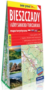 Picture of Bieszczady i Góry Sanocko-Turczańskie Mapa turystyczna 1:65 000