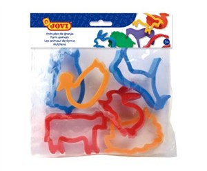 Obrazek Foremki zwierzęta domowe do mas plastycznych 6szt.