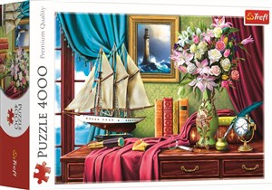 Obrazek Puzzle Biurko odkrywców 4000