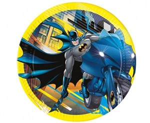 Picture of Talerzyki papierowe Batman 23cm 8szt
