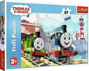 Obrazek Puzzle Tomek i Percy na torach 24