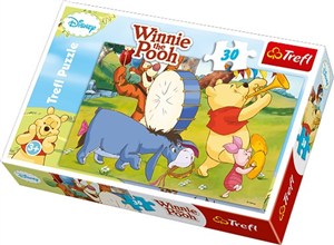 Obrazek Puzzle Kubuś Puchatek Wesołe zabawy 30