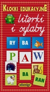 Obrazek Klocki edukacyjne Literki i sylaby