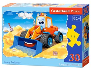 Picture of Puzzle Funny Bulldozer 30