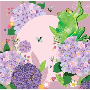 Picture of Karnet Swarovski kwadrat Żaba CL0715