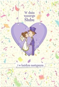 Picture of Kartka okolicznościowa Ślub duża TD23