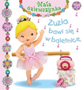 Obrazek Zuzia bawi się w baletnicę Mała dziewczynka