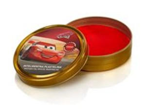 Obrazek Inteligentna plastelina Auta czerwona