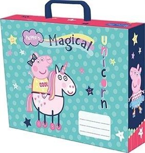 Picture of Teczka z rączką A4 XL Świnka Peppa