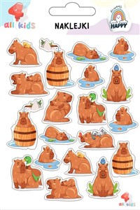 Obrazek Naklejki dla dzieci Kapibara
