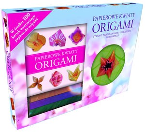 Obrazek Papierowe kwiaty origami. Zestaw