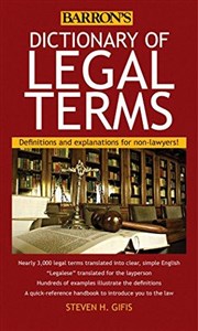 Picture of Dictionary of Legal Terms