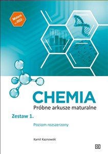 Picture of Chemia Próbne arkusze maturalne Zestaw 1 Poziom rozszerzony Szkoła ponadpodstawowa