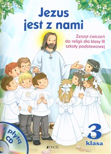 Picture of Jezus jest z nami 3 Zeszyt ćwiczeń z płytą CD Szkoła podstawowa