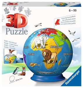 Obrazek Globus 3D 72 elementy