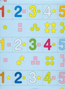 Obrazek Matematyka Puzzle Cyfry 1-5