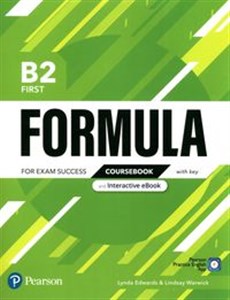 Picture of Formula B2 First Coursebook with key and Interactive eBook
