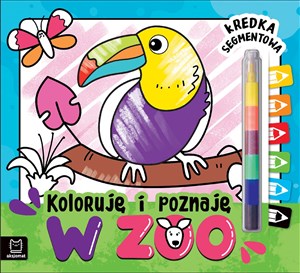 Picture of Koloruję i poznaję W zoo Kredka segmentowa