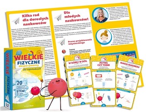 Obrazek Wielkie Fizyczne Eksperymenty dla najmłodszych! 20 niesamowitych i zabawnych eksperymentów STEM dla dzieci w wieku 3-6 lat