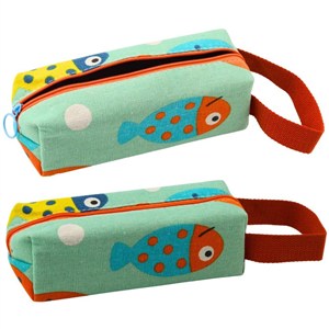 Picture of Piórnik szkolny Rybka zielony