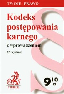 Picture of Kodeks postępowania karnego z wprowadzeniem