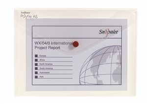 Picture of Teczka kopertowa A5 przezroczysta