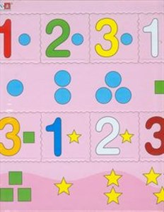 Obrazek Matematyka Puzzle Cyfry 1-3