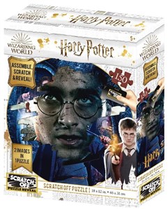 Picture of Harry Potter Magiczne puzzle-zdrapka Harry 150 elementów