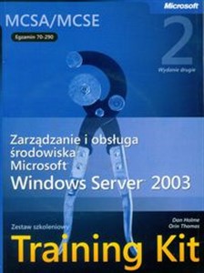Picture of Egzamin  70-290: Zarządzanie i obsługa środowiska Microsoft Windows Server 2003 z płytą CD