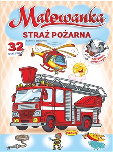 Obrazek Straż pożarna. Malowanka