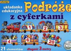 Obrazek Podróże z cyferkami Układanka edukacyjna