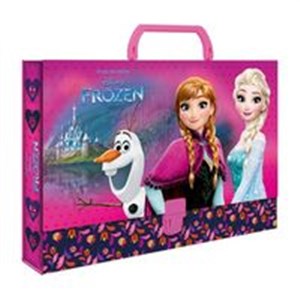 Picture of Teczka twarda z rączką Kraina Lodu DERFORM